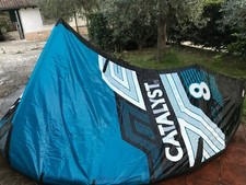 Kite Ozone Catalyst V1 8m² + barra  e sacca