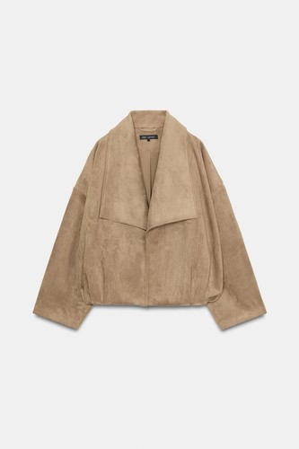 Zara giacca donna avvolgente - donna,