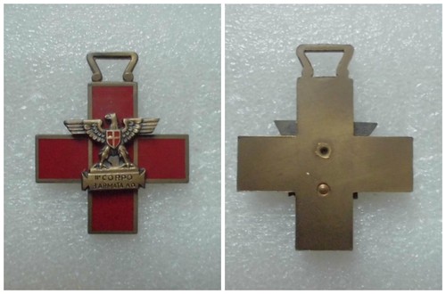 Medaglia croce del - a, ii°