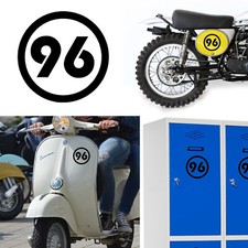 Numero 96 V2, Adesivo In