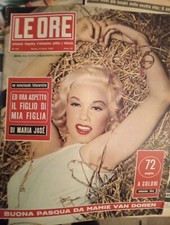 1955 MAMIE VAN DOREN / MARYLIN MONROE  / MARIA JOSE'