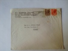  1954 busta ufficio avvocati  Palermo su 20 e 10 lire siracusana