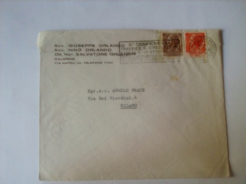 1954 busta ufficio avvocati - ,