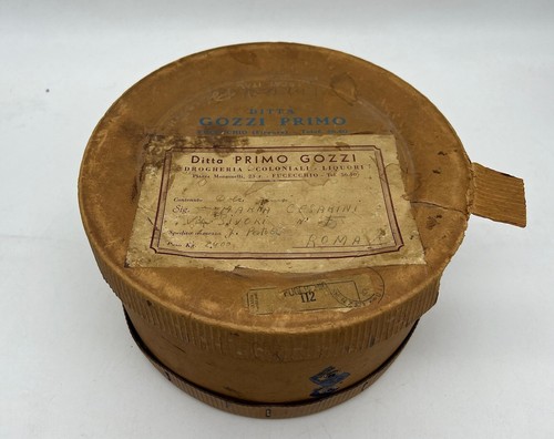Scatola cartone ditta gozzi - cartone,