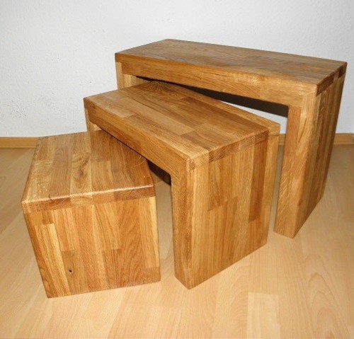 Set tavoli sgabelli rovere - set,