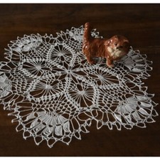 CENTRO diam. 52cm UNCINETTO A MANO