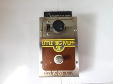 Pedale Fuzz Electro Harmonix Little Big Muff Pi 1980 vintage e originale