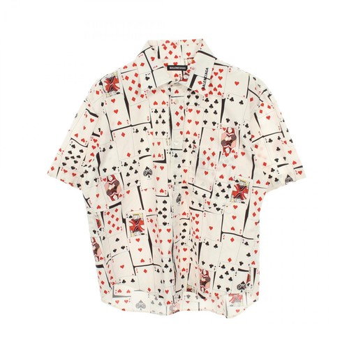 Top camicia manica corta