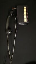 antico vecchio vintage CITOFONO A MURO IN BACHELITE anni '40/'50 No Telefono SIP