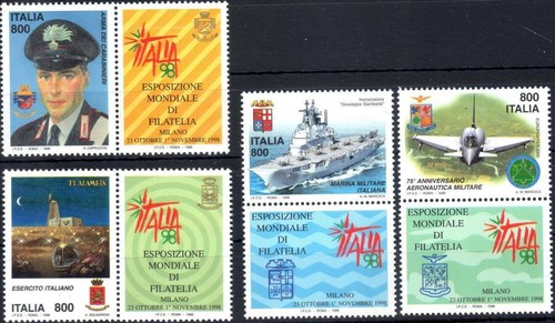 S46763 italia mnh 1998 forze - italia,