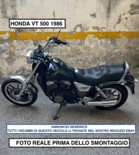 Sono Disponibili Ricambi moto usati scrivi x info Honda VT 500 1986