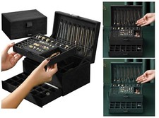 Portagioie serratura e chiave Scatola Portagioielli espositore Porta Gioielli