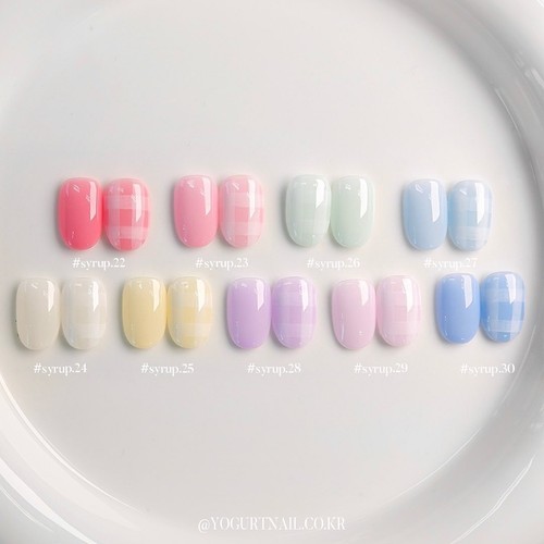 Yogurt nail gelato sciroppo - nail,