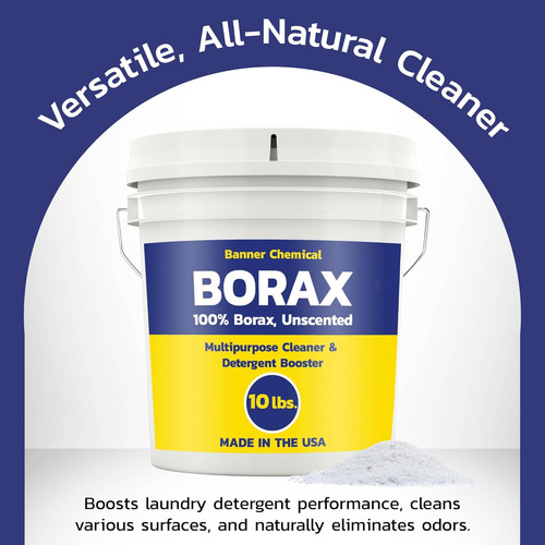 Raw borax lbs - raw, 10