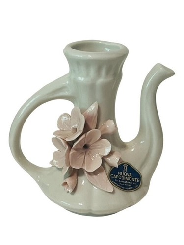 Statuina capodimonte fiore - statuina,