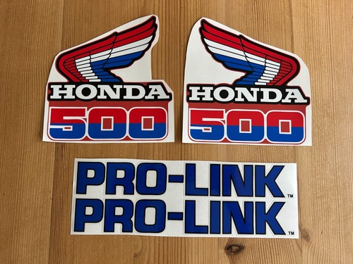 Honda 500 1985 stickers - cr,