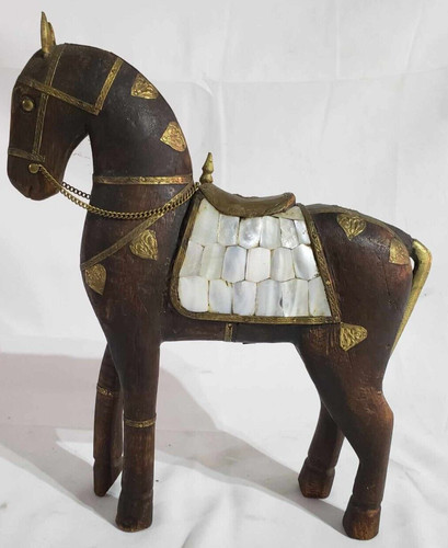 Cavallo vintage legno - vintage,