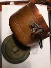 ww1 Arte da trincea particolare  pentolino 12x10 h cm