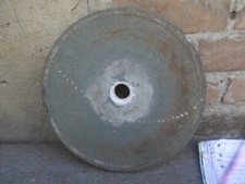 Mola ad acqua in arenaria grigia diametro 24,5 spessore 2,5 foro centrale 2,5 cm