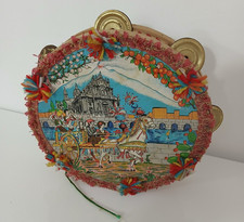 Tamburello siciliano legno - siciliano,