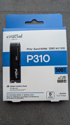 Crucial p310 500gb - crucial,