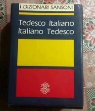 Dizionario Sansoni italiano-tedesco. Anno 1987