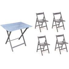 Set richiudibile tavolo 80x60