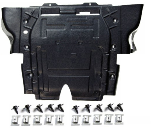 Plaque cache protection sous - plaque,