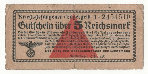 Reichsmark prigionieri di - 5,
