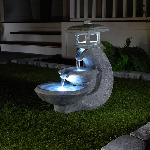 Fontana acqua livelli pagoda - acqua, a