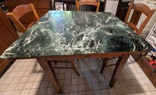 Tavolo Vintage Marmo Verde