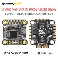 SpeedyBee F405 V5 Stack FC55A ESC 3-6S 30,5x30,5 mm per Betaflight INAV Ardupilot