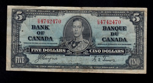 Canada dollari 1937 - dollari, pick