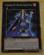 YUGIOH YU-GI-OH! NUMERO 83 REGINA GALATTICA STARFOIL USATA ITA SP13-IT028