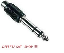 ADATTATORE JACK SPINA 6.3mm