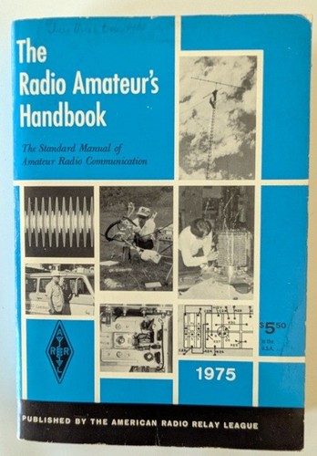 Manuale arrl 1975 radioamatore - manuale,