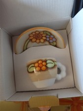 THUN SET 2 TAZZINE CAFFE' CON PIATTINO + ZUCCHERIERA LINEA COUNTRY
