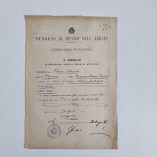 1920 Municipio Di Reggio