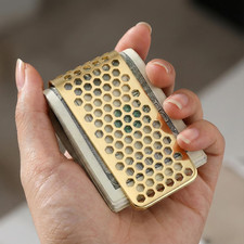 Fermasoldi a nido d'ape extra