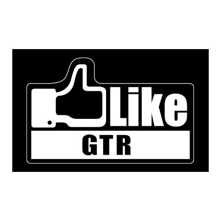 Adesivo like nissan gtr - adesivo,
