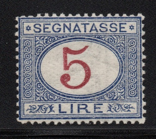 Regno italia segnatasse 5 - segnatasse,