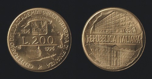 200 lire 1996 guardia - 200, di