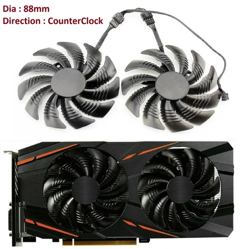 Ventola gpu 88mm - 88mm, per