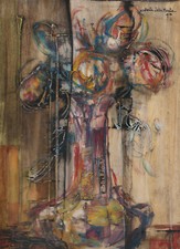 QUADRO DIPINTO AD OLIO SU