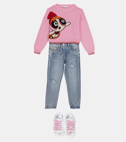 Maglione monnalisa rosa - maglione,