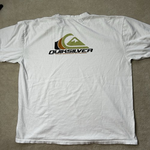 Vintage y2k quicksilver tshirt - quicksilver,