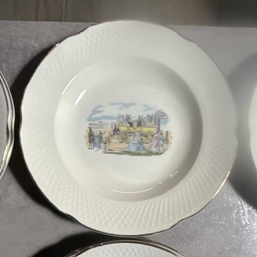 Old bridge earthenware set - old,