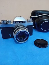 ZEISS IKON ICAREX 35 Reflex 35 mm. + Obiettivo Tessar 2,8/50mm Vintage