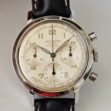 INVICTA-CRONO-RUOTA A COLONNE-ACCIAIO-BOX-GARANZIA-OVERSIZE (37,5 MM)-VENUS 178