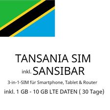 SIM turistica per Tanzania